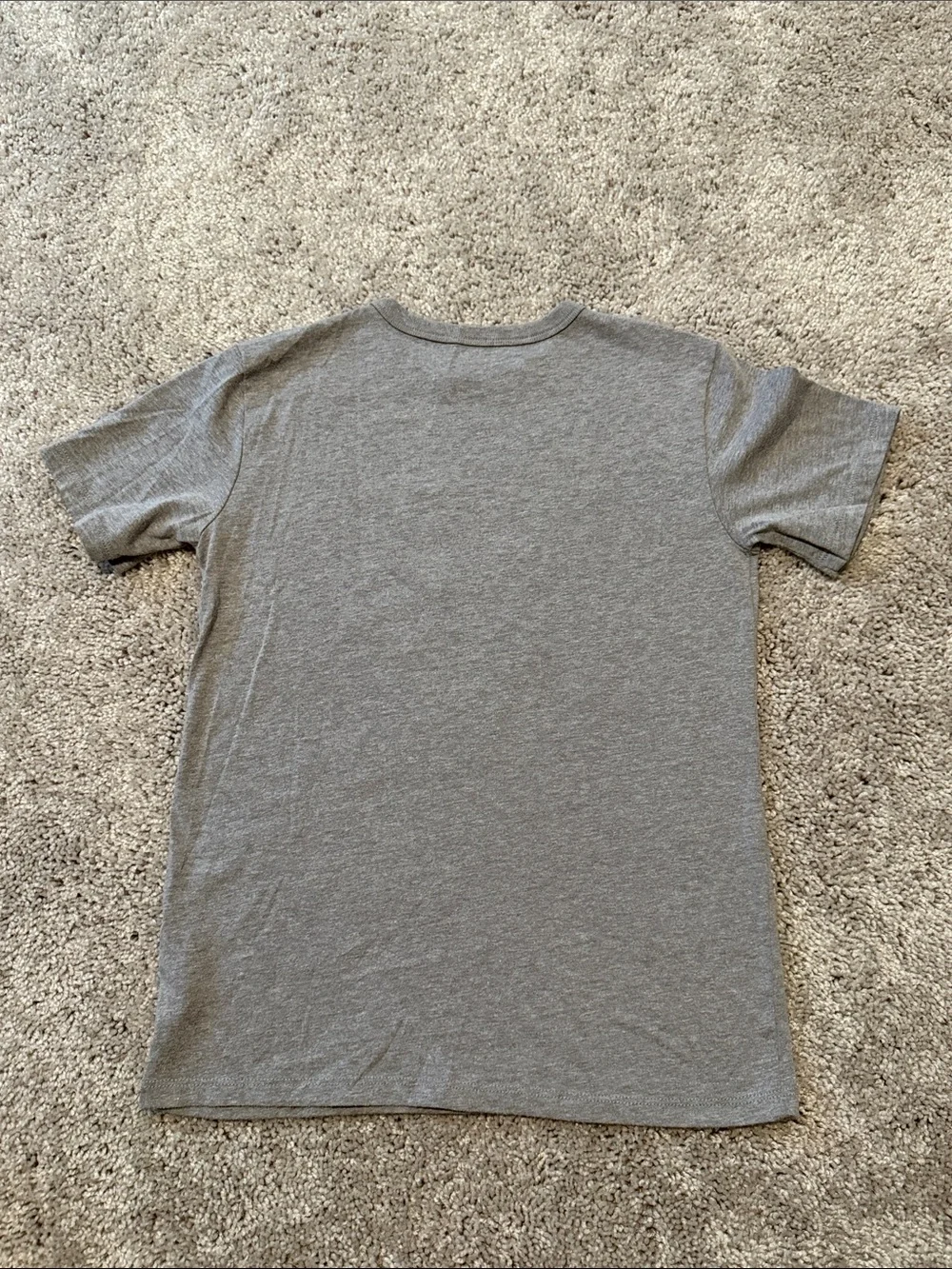 The Children's Place Gray Baseball Batter Graphic Tee with Orange & Navy Accents